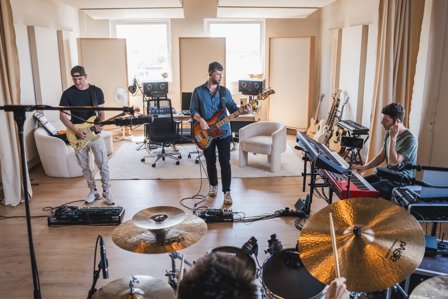 Bandsession im NukeBoyz Studio